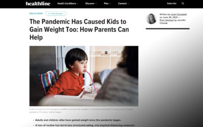 The Pandemic Has Caused Kids to Gain Weight Too: How Parents Can Help